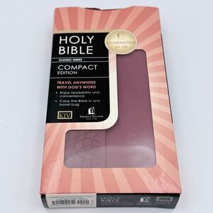 Thomas Nelson KJV Holy Bible Compact Edition Burgundy Leathersoft 1023BGS